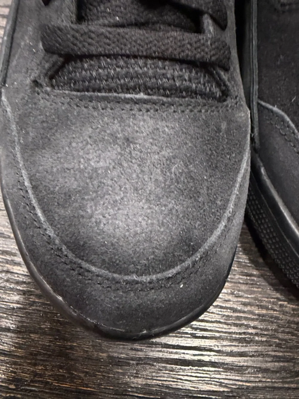 Nike Air Jordan Flight Court Men's Shoes Triple Black Mens size 10